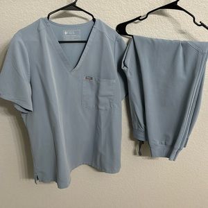 FIGS Women's Scrub Set in Light Blue